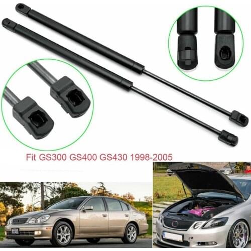 2Pcs Front Hood Lift Supports Gas Struts Spring Hydraulic Rod 4536 5344039175 for Lexus GS300 GS400 GS430 1998-2005