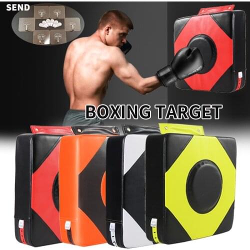 PU Leather Wall Punching Pad Boxing Punch Target Training Sandbag Sports Dummy Punching Bag Fighter Martial Arts Fitness