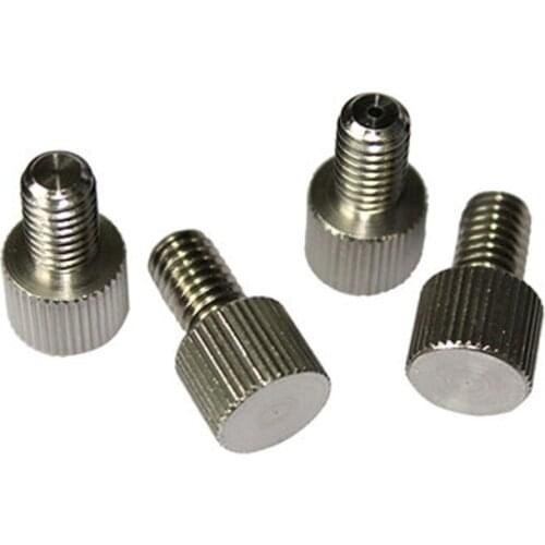 M2 M2.5 Thumb Screw Knurled Flat Head Screws Bolts Stainless Steel High Quality
