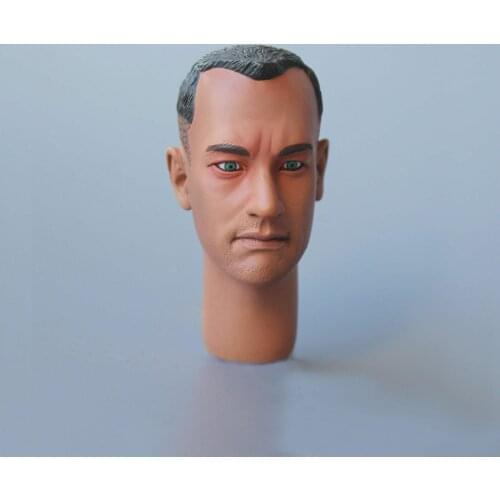 1/6th Scale Forrest Gump Tom Hanks Head Sculpt Toy Model For 12" Action Figure