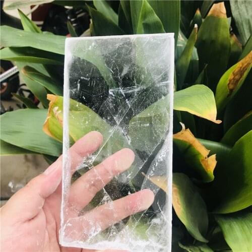 Natural White Selenite Gypsum Rough Mineral Specimen Healing Crystal Irregular Shape Stone