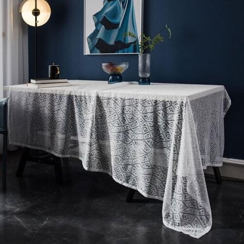 Table Cloth for Rectangular Table Cloths for Home Fabric Wedding Decorations for Parties Table Household Items Kitchen Ornaments