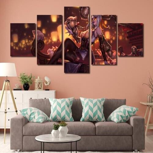 Modern Canvas Poster Vayne The Blazing Beauty Wall Art Print Painting Wall Art Pictures Bedroom Decor No Frame