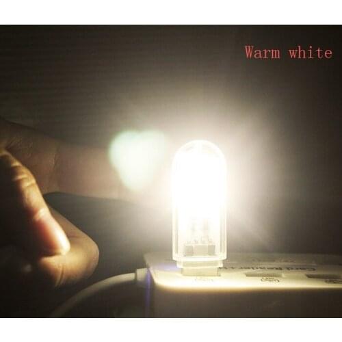 Brand New 5V Warm /Cool White Touch Sensor Mini 5730 SMD 3 LED USB Lamp Bedroom Reading for good selling Led bulbs &tubes