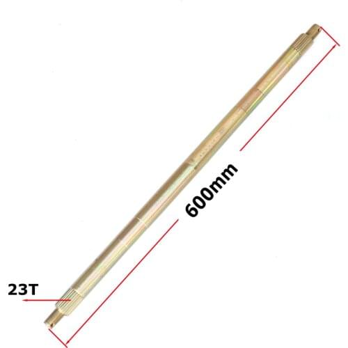 600mm rear axle is suitable for DIY electric wheel off-road vehicle ATV car go kart karting four-wheel motorcycle parts