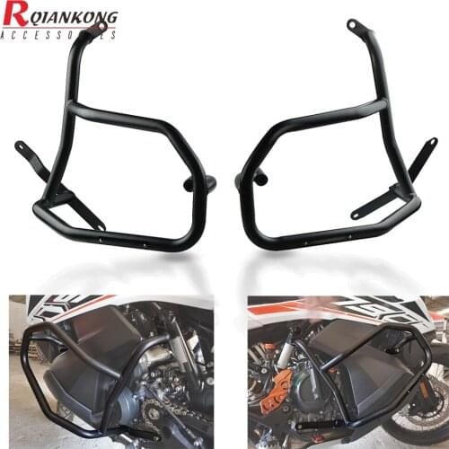 For 790 ADVENTURE 2019 Motorcycle Engine Guard Crash Bar Bumper Frame Protection emergency bumper Stunt cage frame protect