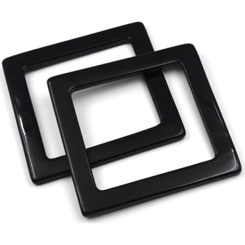 12.5 cm Square Shape Wooden Bag Handle Replacement for DIY Shoulder Bag Making Handbag Tool