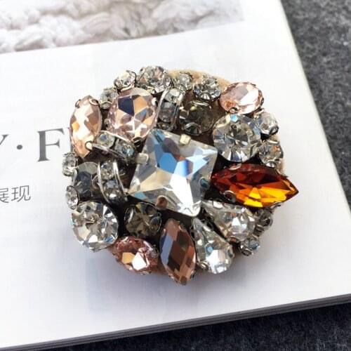 3pcs/lot Fashion Decorative Buttons 2 color Metal button for Winter Coat Brooch,sewing button,DIY garment accessories