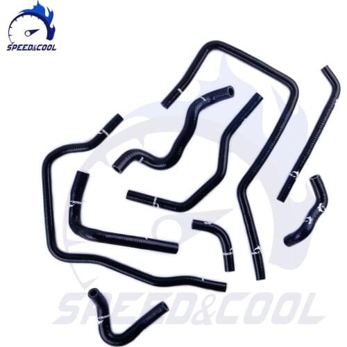 Car Silicone Radiator Coolant Pipe Tube Hose Kit For SUBARU Impreza WRX GDA GGA STi GDB GGB EJ2 2000 2001 02 03 04 05 2006 2007