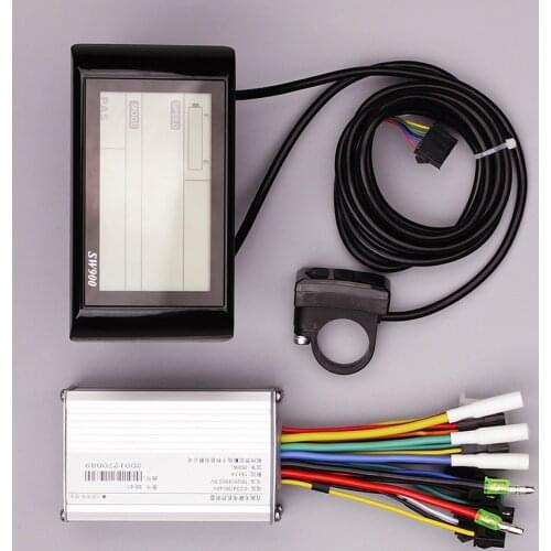 24V/36V/48V 250W/350W CSC Ebike Dual Mode Controller And SW900 Ebike Display For MTB/Fat Pedal Electric Bike
