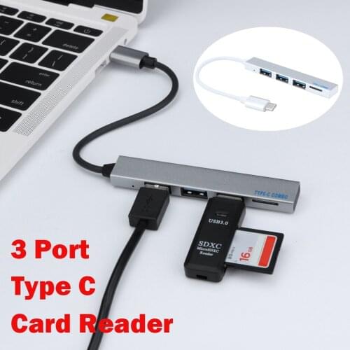 Ipega type c hub usb port concentrator usb c dock Mini Type-C with micro usb splitter usb hub with power adapter For pc laptop