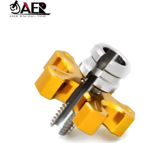 JAER Motorcycle CNC Billet Clutch Cable Wire Adjuster 8mm Screw For Honda CBR500R CB500F CB600F Ninja Z800 Z900 VERSYS Duke RMZ