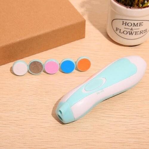 6 In 1 Ergonomic Design Electric Nail Clipper Manicure And Pedicure Nail Clippers Grooming Set With LED Light