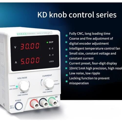 KORAD KA3005D 30V/5A Adjustable Precision Digital Programmable Laboratory Switching DC Power Supply
