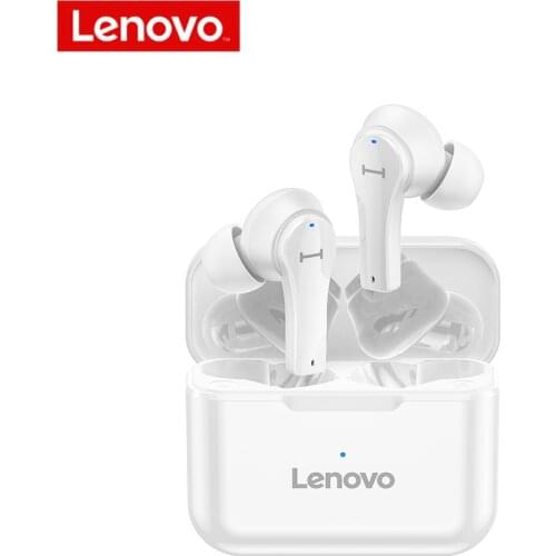 Lenovo True Wireless Bluetooth 5.0 Earphone QT82 Touch Control Stereo IPX5 Waterproof Headphone With Mic 400mAh Charging Case
