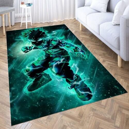 Midoriya Deku Carpet Decora Home Bedroom Kitchen Anti-slip Mat Rug Doormat Aisle Floor Mat Bath Mats Doormat