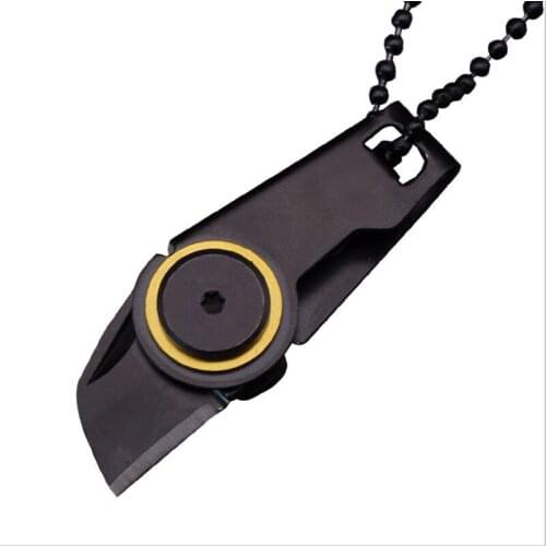EDC Gear Mini Knife Blade Outdoor Camping Survival Open Box Knife Pack Open Peeler Peeler Folding Pocket Tool Box Opener Package