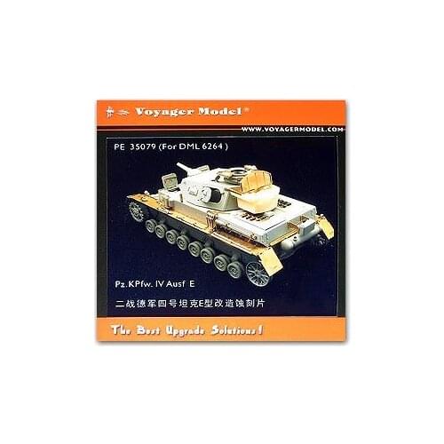 KNL HOBBY Voyager Model PE35079 1/35 Pz.KPfw. IV Ausf E(For DRAGON 6264)