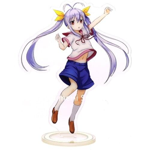 Non Non Biyori Action Figure Cosplay Anime Toys Miyauchi Renge Koshigaya Komari Acrylic Figures Model Dolls 15cm