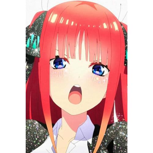 Anime Nino Nakano Poster Canvas Fabric Wall Art Poster Print Painting Nature Decoration New Pictures Modern Home Decor 0406