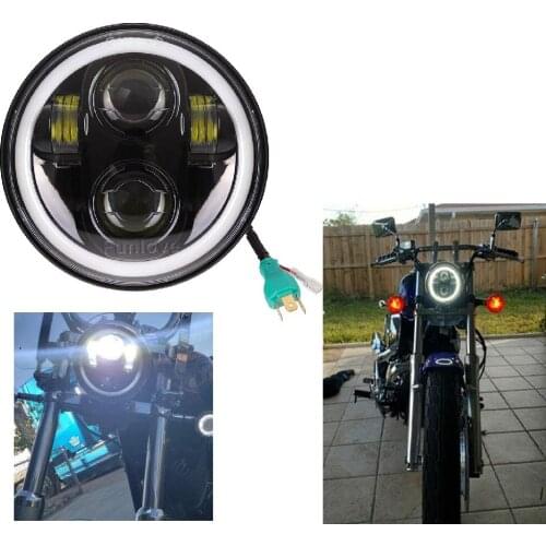 Suitable for 5 3 / 4 5.75 Inch Headlamp Motorcycle Modified Accessories High and Low Beam LED Headlamp