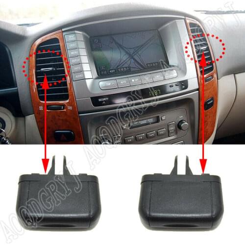 For Land Cruiser LC/FJ 100 Middle air-Condition Vent Outlet Tab Clip Repair kit car modification