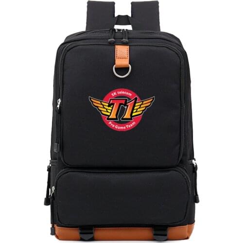 LOL game fans backpack team icon printing LCS faker team printing backpack big high capacity backpacks gift for game fans NB421