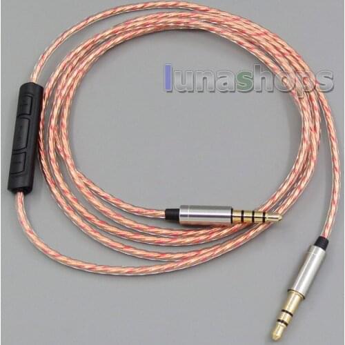 With Remote Mic Headphone Cable For Sony mdr-10r mdr-10rc MDR-10RBT MDR-NC50 MDR-NC200D LN005396