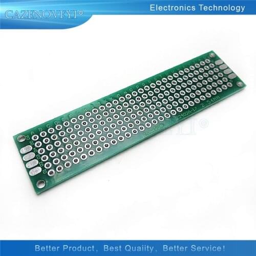 5pcs/lot 2x8cm 2*8 Double Side Prototype PCB diy Universal Printed Circuit Board In Stock