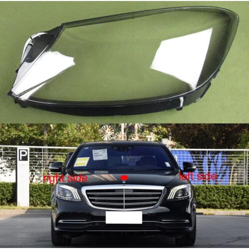 Lampshades Headlamps Transparent Lampshade Headlight Shell For Mercedes Benz W222 S-Class S320 S400 S500 S600 2018 2019 2020