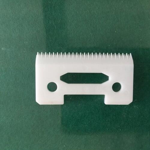 Free shipping 10pcs/lot 2 hole stagger tooth Ceramic cutter blade barber blade