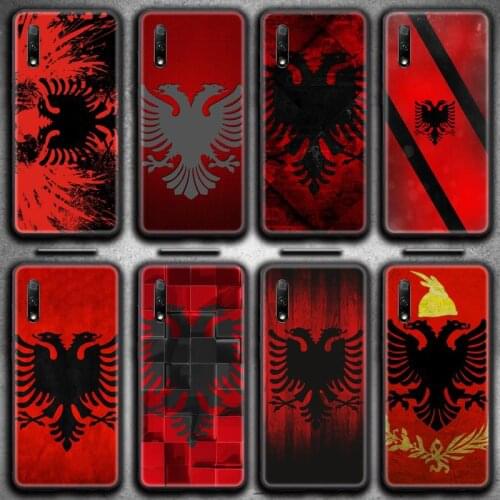 Albania flag Phone Case For Huawei Nova 6se 7 7pro 7se honor 7A 8A 7C 9C Play