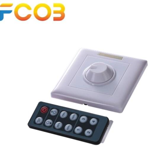 FCOB 3528 5050 5730 5630 Driver LED Light Strip Power Supply Controller LED Dimmer Switch Brightness Adjust Controller DC12V 24V