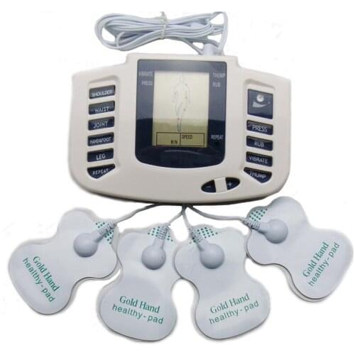 Electric Body Massager Body Slimming Massage Relaxing Muscle Pain Relief Therapy Tens Acupuncture Neck Back Foot Health Massager