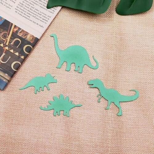 M17D Dinosaur Metal Cutting Dies Stencil DIY Scrapbooking Album Stamp Paper Card Embossing Crafts Decor