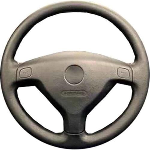 Car Steering Wheel Cover For Buick Sail Opel Astra G H Opel Zafira A Customize DIY Steering Wrap Microfiber Leather Hand Sewing