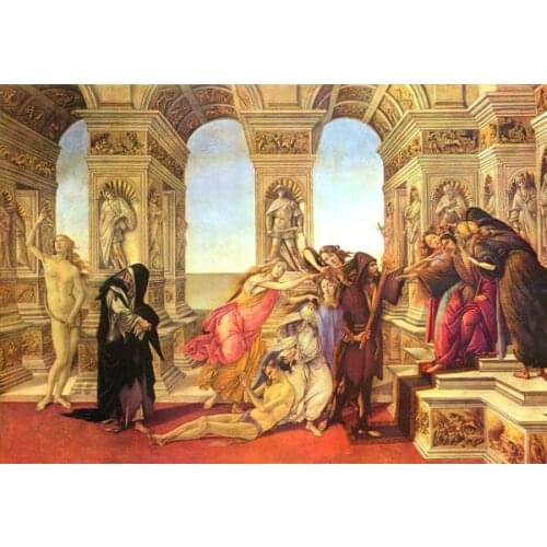 Home wall art decoration pictures classical Rome church Christian nude art oil paintings canvas printings printed on canvas