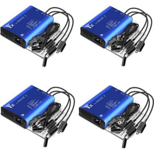 New 5 in1 Fast Smart Battery Charger Multi Charging Hub For DJI Mavic 2 Pro US EU UK AU Plug Optional