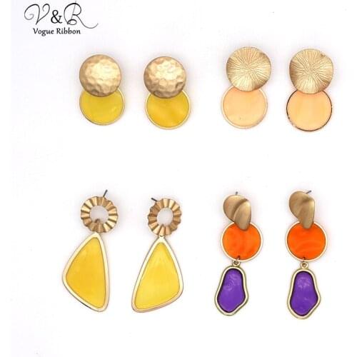 Newest Diy Handmade Jewelry Making Enamel Metal Pendent Charms Earring Set Components Decoration Fashion Accessories Gifts