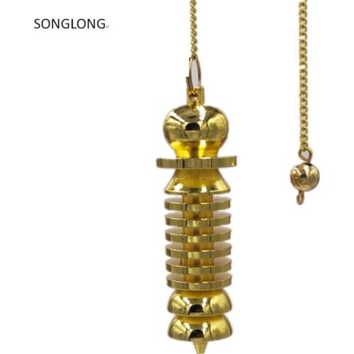 Wholesale Pendulum dowsing metal pendant New store opening for old customers buy three get one free