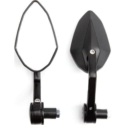 Motorcycle Bar End Mirror for Yamaha YZFR1/R6 Kawasaki Ninja Z1000 Z900 Z650 Honda Rebel Suzuki SV650 Benelli TNT Ducati Monster