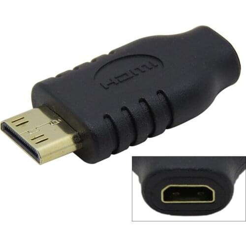 CYSM Micro HDMI-compatible Type D Socket Female to Mini HDMI-compatible 1.4 Male Type C Convertor Adapter