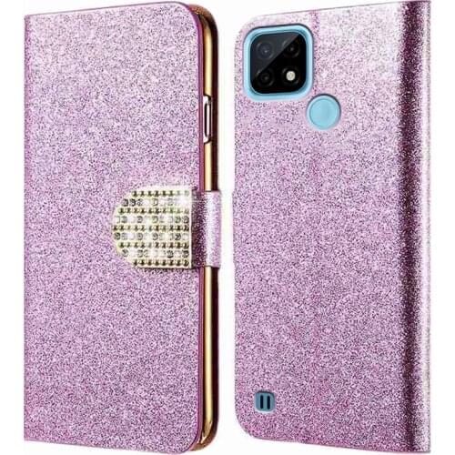 Cute Wallet Case on Realmi Realme8 Pro C11 C20a C21y C25s X7 Max pro Ultra Flip Case Cover For Celular Realme C21Y RMX3261 Funda
