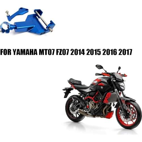 For Yamaha MT07 FZ07 2014 2015 2016 2017 Motorcycle Modification CNC Stabilizer Steering Mounting Bracket