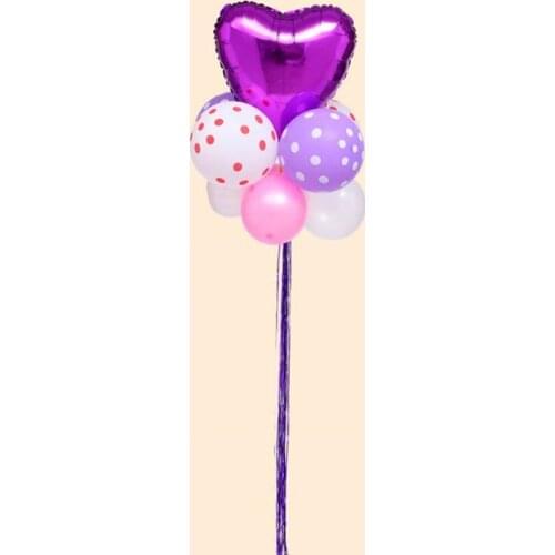 Tassel Star Heart Foil Balloon Set Kids Children Inflatable Balloons Party Decoration Christmas Halloween