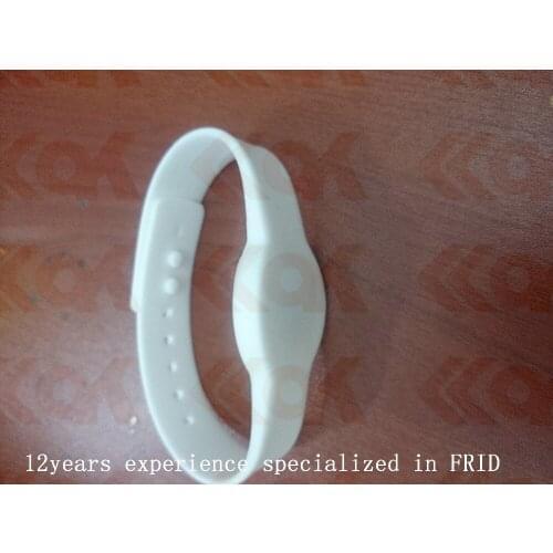 UHF 915mhz Impinj G2 RFID Silicone Wristband Bracelet
