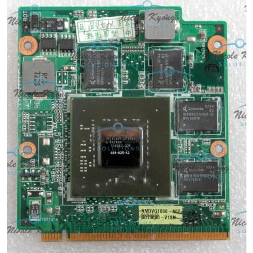 NMDVG1000 9500M GS 9500MGS G84 625 A2 VGA Video card for ASUS M51SN F8SN V1SN V1S VX2 VX2s VX2se laptop notebook