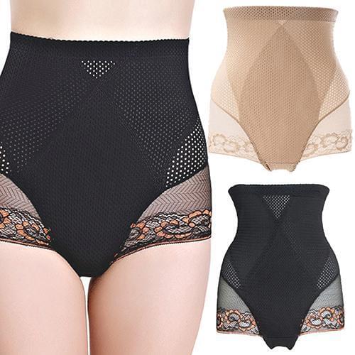 Women Lace High Waist Slimmer Body Shaper Training Tummy Girdle Knickers Panties HOT SALES