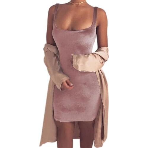 Womens Sexy V-neck Bodycon Party Sequined Long Sleeve Dresses Spaghetti Straps Dress Embroidery Elegant Summer Mini Dresses