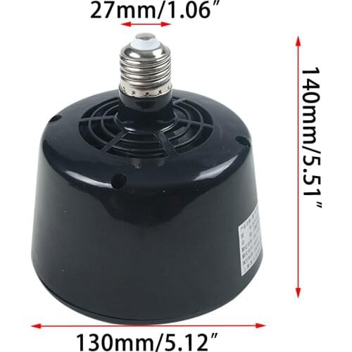 1pcs E27 pet creeper warm lamp chicks tortoise lizard snake temperature controller cultivation heating day old chick piglet